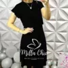 Conjunto Viscolycra Sabrina - Preto - Milla Chic