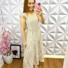 Milla Chic - millachic com br vestido longuete listrado no alfaiataria luna branco 1 Vestido Longuete Listrado no Alfaiataria Luna - Branco - Milla Chic