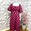 Vestido Plus Alfaiataria Longo Katherine - Roxo - Milla Chic