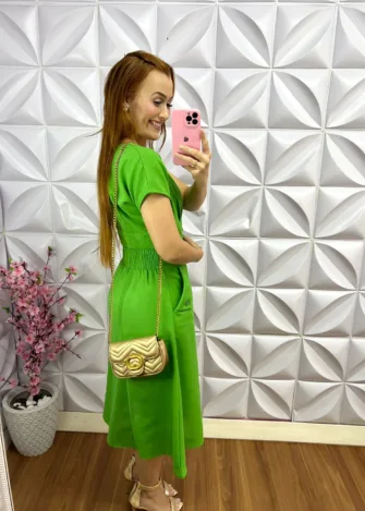 Conjunto no Linho Solange - Verde - Milla Chic