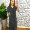 Milla Chic - millachic com br chemise viscolinho longo faixa cinto mirela azul copia Chemise Viscolinho Longo Faixa Cinto Mirela - Preto - Milla Chic