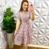 Milla Chic - millachic com br vestido lasie algodao mangas princesa com botoes de perolas catarina preto copia 1 Vestido Lasie Algodão Mangas Princesa Com Botões De Perolas Catarina - Rose - Milla Chic