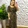 Vestido Longo Dunna Manga Raglan Margarete - Oncinha - Milla Chic