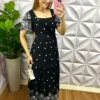 Milla Chic - millachic com br vestido viscolinho manga raglan longo lorrayne preto 1 Vestido Viscolinho Manga Raglan Longo Lorrayne - Preto - Milla Chic