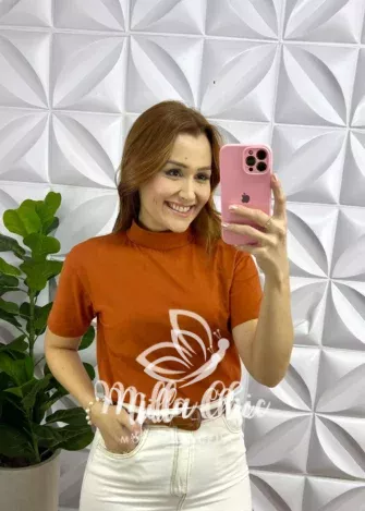 Saia Jeans Com Fendas Frontal Helena - Branca - Milla Chic