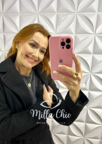 Vestido Tricot Mouse Justo Com Fenda Longo Giovany - Cinza - Milla Chic