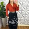 Milla Chic - millachic com br camisa envelope dunna manga longa elisangela terra cota 1 Camisa Envelope Dunna Manga Longa Elisangela - Terra Cota - Milla Chic
