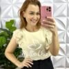 Milla Chic - millachic com br camisa linho bordada de guipper manga longa catania pink copia 5 Camisa Linho Bordada De Guipper Manga Longa Catânia - Areia - Milla Chic