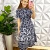 Milla Chic - millachic com br conjunto lesie algodao camisa e saia midi lisboa azul com branco 2 Conjunto Lesie Algodão Camisa e Saia Mídi Lisboa - Azul Com Branco - Milla Chic