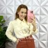 Milla Chic - millachic com br conjunto linhocel blazer e saia reta Conjunto Linhocel Blazer E Saia Reta Jessie - Terra Cota - Milla Chic
