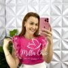 Milla Chic - millachic com br saia tricoline de algodao tres marias midi marisa roxa copia 3 Saia Tricoline De Algodão Três Marias Mídi Marisa - Branca - Milla Chic