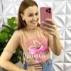 Milla Chic - millachic com br tshirt com silque de laco malha de algodao carla branca copia Tshirt Com Silque De Laço Malha de Algodão Carla - Areia - Milla Chic