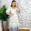 Milla Chic - millachic com br vestido laise 100 algodao todo bordado kelly verde copia 3 Vestido Laíse 100% Algodão Todo Bordado Kelly - Azul - Milla Chic