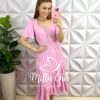Milla Chic - millachic com br vestido viscose de jaccar midi botoes madre perola cassia rosa 1 Vestido Viscose De Jaccar Mídi Botões Madre Perola Cassia - Rosa - Milla Chic