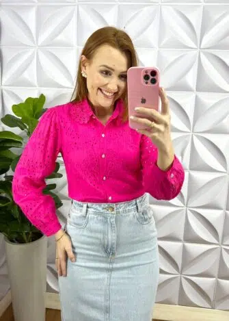 Blusa Moleton Flanelada Manga Longa Diane - Preta - Milla Chic