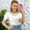 Saia Jeans Com Botoes Evase Longa Olivia - Jeans - Milla Chic