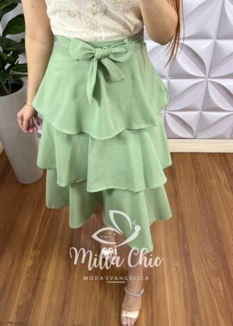 Blusa Cambraia de Linho Com Aplicação de Coração Barbara - Areia - Milla Chic