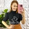 Saia Linho Natural Reta Com Fenda Frontal Camélia - Capuchino - Milla Chic