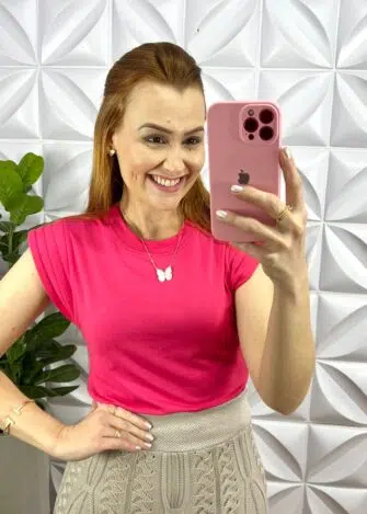 Saia Tricot Todo Trabalhado Longa com Lastex na Cintura Adriele - Areia - Milla Chic