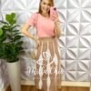 Milla Chic - millachic com br saia tricot todo trabalhado longa elastico na cintura dayane rosa com areia 5 Saia Tricot Todo Trabalhado Longa Elástico Na Cintura Dayane - Rosa Com Areia - Milla Chic