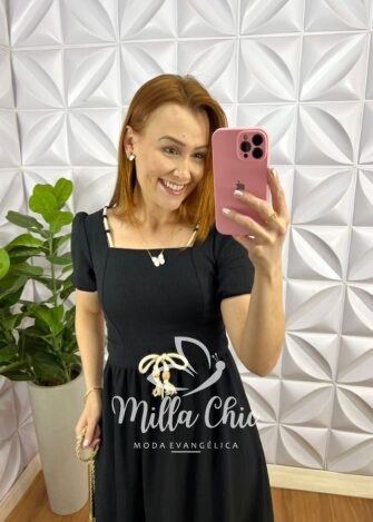 Milla Chic - millachic com br vestido dunna midi aviamento de cordao melissa rosa 13 Vestido Dunna Mídi Aviamento De Cordão Melissa - Rosa - Milla Chic