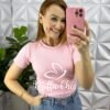 Milla Chic - millachic com br blusa canelada ribana candy color mila manteiga copia Blusa Canelada Ribana Candy Color Mila - Rosa Ballet - Milla Chic
