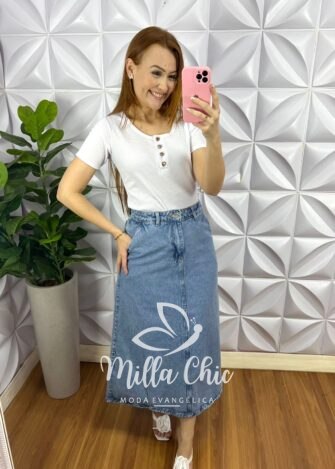 Milla Chic - millachic com br blusa canelada ribana candy color mila manteiga copia 4 Blusa Canelada Ribana Candy Color Mila - Branca - Milla Chic