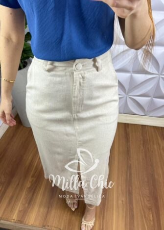 Blusa Dunna Manga Envelopada Com Drapeados No Busto Dany- Azul - Milla Chic