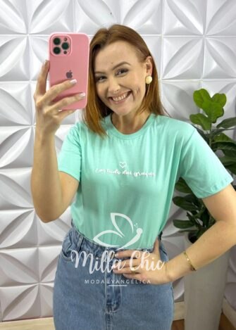 Blusa Malha De Algodão Manga De Guipper Bordado De Perola Paula - Branca - Milla Chic