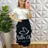 Milla Chic - millachic com br blusa tricot com bordado floral viviane branca 2 Blusa Tricot Com Bordado Floral Viviane - Branca - Milla Chic