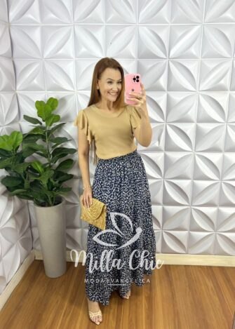 Milla Chic - millachic com br blusa tricot modal com manga babadinho sacha areia 2 Blusa Tricot Modal Com Manga Babadinho Sacha - Areia - Milla Chic