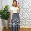 Blusa Tricot Modal Com Manga Babadinho Sacha - Areia - Milla Chic