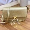 Bolsa Pequena Com Alça E Carteira Hellen - Preta - Milla Chic
