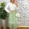 Milla Chic - millachic com br camisa crepinho manga longa e gola polo veronica branco 8 Camisa Crepinho Manga Longa e Gola Polo Veronica - Branco - Milla Chic