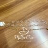 Cinto Com Coração de Strass Com Regulagem Caroline - Dourado - Milla Chic