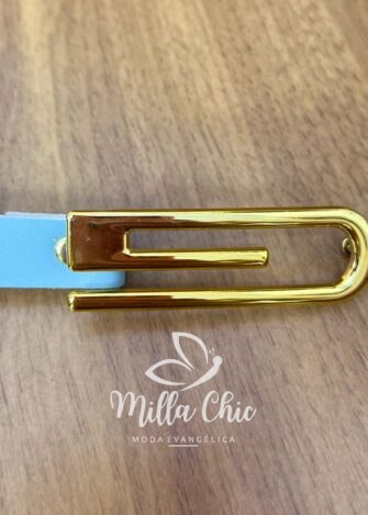 Cinto Fino Candy Color Melissa - Baby Blue - Milla Chic