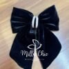 Milla Chic - millachic com br laco grande de veludo e strass karen preto Laço Grande De Veludo e Strass Karen - Preto - Milla Chic