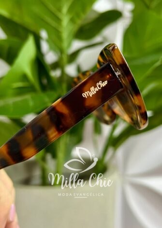 Óculos de Sol Coleção Resort Milla2 - Animal Print - Milla Chic