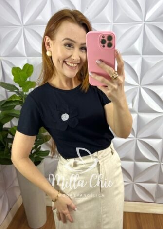 Milla Chic - millachic com br saia linhao reta com fenda frontal camelia areia copia 6 Saia Linhão Reta Com Fenda Frontal Camélia - Areia - Milla Chic