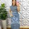 Milla Chic - millachic com br tshirt viscolycra manga muscle listrada maraisa preta copia Tshirt Viscolycra Manga Muscle Listrada Maraisa - Azul - Milla Chic