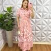 Milla Chic - millachic com br vestido crepe gloss longo com botoes no busto e guipper ana laura azul copia Vestido Crepe Gloss Longo Com Botões No Busto E Guipper Ana Laura - Rosa - Milla Chic