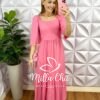 Milla Chic - millachic com br vestido no viscosarja midi manga 34 lastex nas costas giovane rosa 2 Vestido No Viscosarja Mídi Manga 3/4 Lastex Nas Costas Giovane - Rosa - Milla Chic