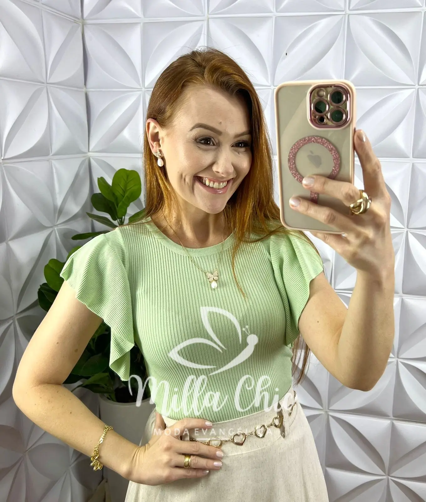 Blusa Tricot Modal Com Manga Babadinho Ketelyn – Menta – Milla Chic Blusa Tricot Modal Com Manga Babadinho Ketelyn - Menta - Milla Chic