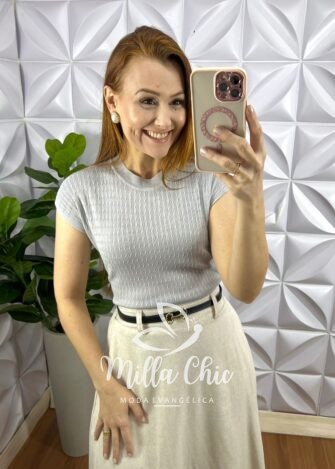 Milla Chic - millachic com br blusa tricot modal com manga babadinho ketelyn preta 4 Blusa Tricot Modal Com Manga Babadinho Ketelyn - Preta - Milla Chic