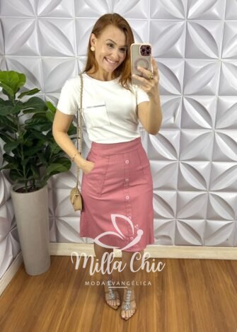 Milla Chic - millachic com br blusa viscolycra com aplicacao de strass geysa branca 4 Blusa Viscolycra Com Aplicação de Strass Geysa - Branca - Milla Chic