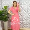 Conjunto Alfaiataria Marrant Com Detalhe Em Viés Mídi kelita - Rosa - Milla Chic