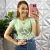 Saia Jeans Com Botões e Fendas Frontal Mídi Liliane - Jeans - Milla Chic
