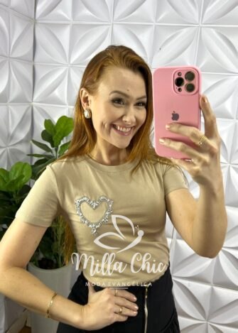 Saia Sarja Longa Pala Na Cintura e Zíper Tália - Preto - Milla Chic