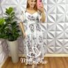 Milla Chic - millachic com br vestido chiffon midi manga abalone com marias beth branco 3 Vestido Chiffon Mídi Manga Abalone Com Marias Beth - Branco - Milla Chic