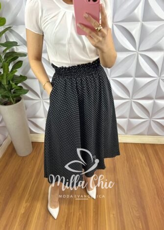 Milla Chic - millachic com br vestido tricoline longo com bojo e drapeados meire azul 8 Vestido Tricoline Longo Com Bojo e Drapeados Meire - Azul - Milla Chic